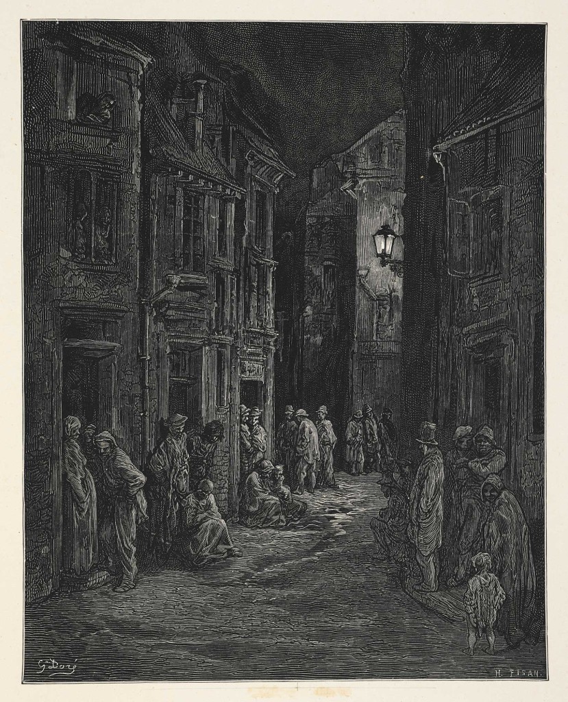 City of Dreadful Night Gustave Doré 1