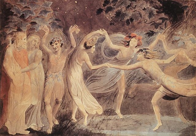 640px-William_Blake_-_Oberon,_Titania_and_Puck_with_Fairies_Dancing